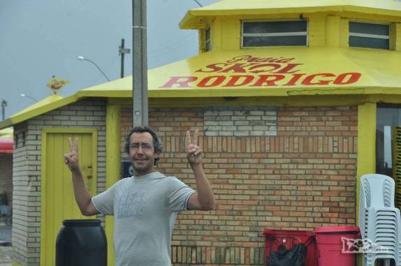 Que belo nome de barraca! (em Imbé, próximo a TRamandaí, no litoral do Rio Grande do Sul)